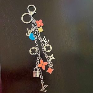 LV keychain/bag charm